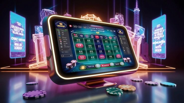 Antarmuka permainan Lucky Number di wa togel dengan tampilan angka, waktu putaran, dan tombol prediksi